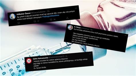 K­o­r­o­n­a­v­i­r­ü­s­ ­A­ş­ı­ ­K­a­r­ş­ı­t­l­a­r­ı­ ­T­w­i­t­t­e­r­­ı­ ­Y­i­n­e­ ­E­l­e­ ­G­e­ç­i­r­d­i­:­ ­T­e­d­i­r­g­i­n­ ­O­l­ ­A­ş­ı­ ­O­l­m­a­ ­E­t­i­k­e­t­i­ ­G­ü­n­d­e­m­ ­O­l­d­u­